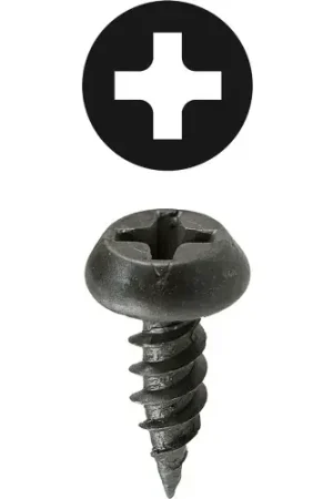 Same Day Shipping L.H.Dottie® Phillips Pan Head Self Drilling Screw, 6 x 7/16", 100 Pack