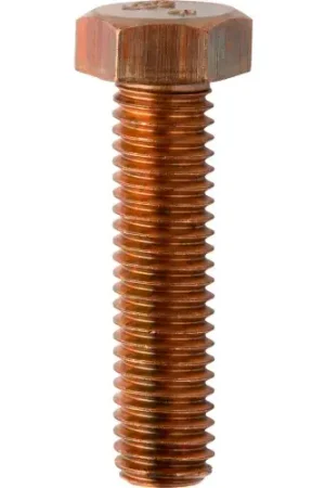 Factory Price L.H.Dottie® Hex Head Tap Bolt, Silicon Bronze, 3/8"-16 x 2", 100 Pack