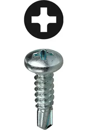 L.H.Dottie® Self Drilling Screw Kit, Phillips Pan Head, Carbon Steel, 8, Assorted Authentic