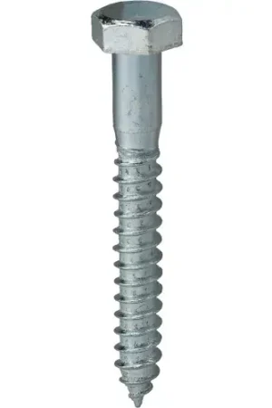 L.H.Dottie® Hex Head Lag Screw, Carbon Steel, 1/4" x 3-1/2", 100 Pack Price Drop