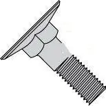 Top Pick 5/16-18 X 2" Elevator Bolts Steel Zinc Plated Partially Threaded (200 / Pkg.)