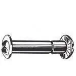 10-24 X 1-1/4" Sex Bolts One Way Drive Full Set 18/8 Stainless Steel (100 / Pkg.) Super Sale