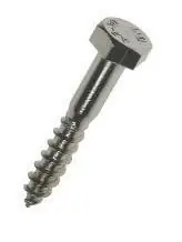 Luxury 3/8" X 2" Hex Head Lag Screws 316 Stainless Steel (20 / Pkg.)