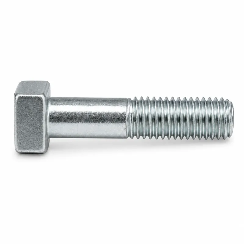 5/16-18 X 1-3/8" Square Head Battery Bolts Steel Zinc Plated (1000 / Pkg.) Special Discount