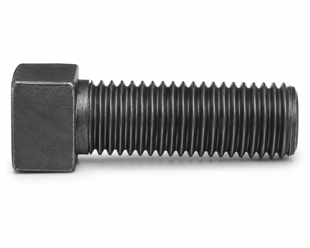 Buy Today 1/4-20 X 3/4" Square Head Set Screws Flat Point Case Hardened Steel (100 / Pkg.)