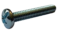 10-32 X 3/8" Machine Screws Pan Head Combination Drive Steel Zinc Plated (8000/Pkg.) Affordable