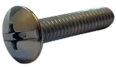 Cheap 8-32 X 5/16" Machine Screws Truss Head Combination Drive Steel Zinc Plated (10000/Pkg.)