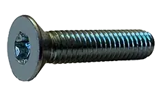 8-32 X 3/8" Machine Screws Flat Head Six Lobe Drive Steel Zinc Plated (10000/Pkg.) Professional Grade