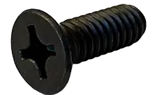 Authentic 8-32 X 11/16" Machine Screws Flat Head Phillips Drive Steel Black Oxide (10000/Pkg.)