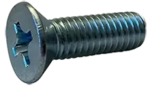 Price Cut 10-32 X 1-1/2" Machine Screws Flat Head Phillips Drive Steel Zinc Plated (100/Pkg.)
