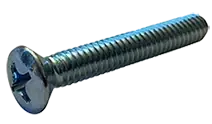 Authentic 12-24 X 1-1/4" Machine Screws Oval Head Phillips Drive Steel Zinc Plated (3000/Pkg.)