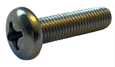 10-32 X 5/16" Machine Screws Pan Head Phillips Drive 18/8 Stainless Steel Black Oxide (1000/Pkg.) Direct From Factory
