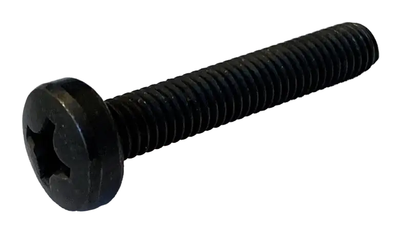 10-32 X 3/8" Machine Screws Pan Head Phillips Drive Steel Black Oxide (8000/Pkg.) Don't Miss Out