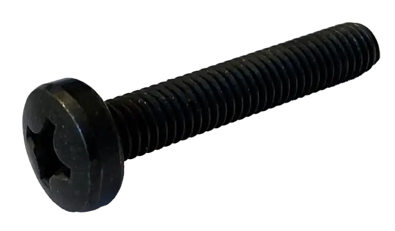 Hot Deal 5-40 X 1" Machine Screws Pan Head Phillips Drive Steel Black Zinc (9000/Pkg.)