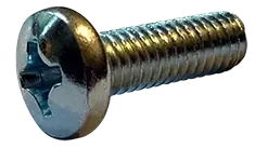 8-32 X 1" Machine Screws Pan Head Phillips Drive Steel Zinc Plated (100/Pkg.) Top Pick