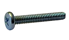 M8-1.25 X 8mm Machine Screws Pan Head Phillips Drive Steel Zinc Plated (1000/Pkg.) Today Only