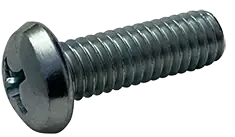 Express Delivery 10-32 X 3/16" Machine Screws Round Head Phillips Drive Steel Zinc Plated (9000/Pkg.)