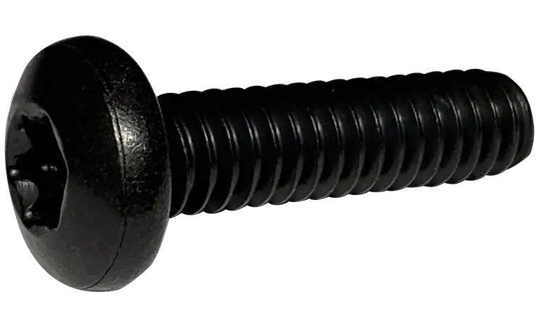 4-40 X 1/4" Machine Screws Pan Head Six Lobe Drive Steel Black Oxide (10000/Pkg.) Special Offer