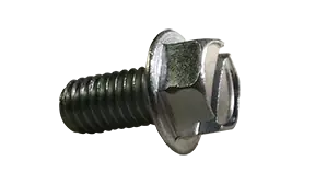 10-32 X 1-1/4" Machine Screws Indented Hex Head Slotted Drive Steel Zinc Plated (3000/Pkg.) New Release