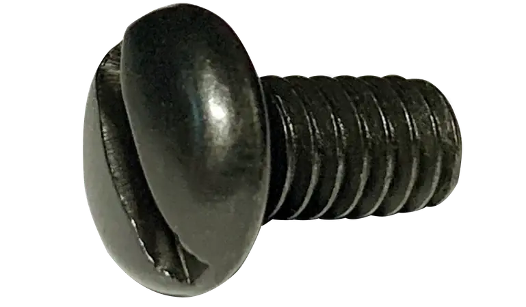 3-48 X 1/4" Machine Screws Pan Head Slotted Drive Steel Black Oxide (10000/Pkg.) Exclusive Offer