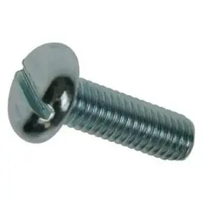 Latest M6-1.0 X 30mm Machine Screws Pan Head Slotted Drive Steel Zinc Plated (2300/Pkg.)