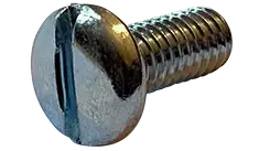 In Demand 8-32 X 3-1/4" Machine Screws Pan Head Slotted Drive Steel Zinc Plated (800/Pkg.)