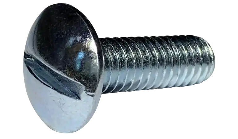 Flash Sale 10-24 X 7/16" Machine Screws Truss Head Slotted Drive Steel Zinc Plated (8000/Pkg.)