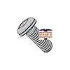 Fan Favorite 8-32 X 3/4" Machine Screws Pan Head Square Drive 18/8 Stainless Steel (100/Pkg.)