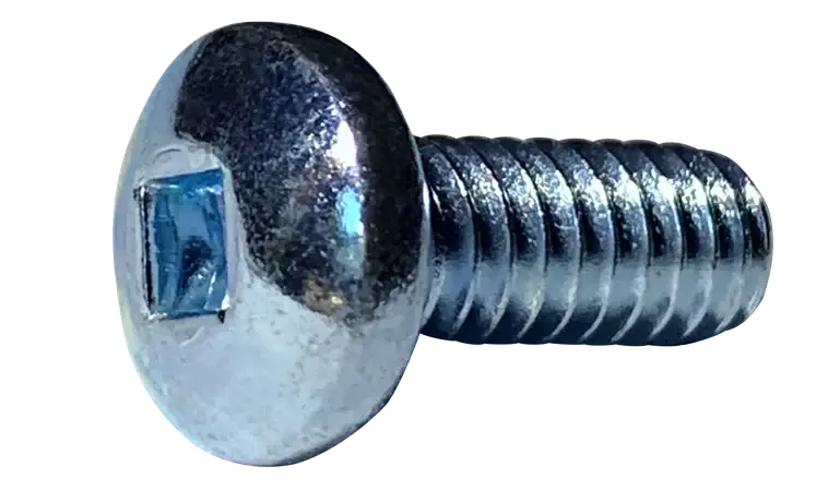 10-32 X 1/2" Machine Screws Pan Head Square Drive Steel Zinc Plated (8000/Pkg.) Place Order