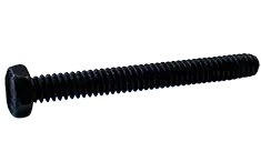 Secure Checkout 8-32 X 5/16" Machine Screws Indented Hex Head Steel Black Oxide (10000/Pkg.)