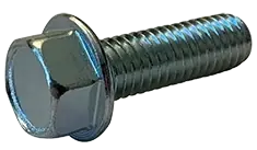 Final Sale 3/8"-16 X 1-3/4" Machine Screws Indented Hex Washer Head Steel Zinc Plated (500/Pkg.)