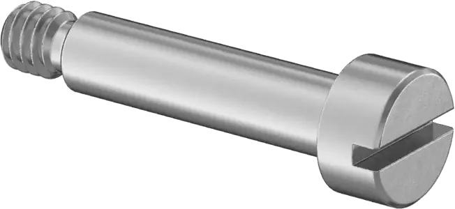 3/16" X 3/4" Slotted Shoulder Screws Slotted Drive Alloy Steel (50 / Pkg.) Place Order