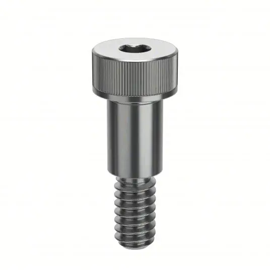 1/4" X 1/2" Slotted Shoulder Screws Slotted Drive Fine Thread Alloy Steel (50 / Pkg.) Reduced Price