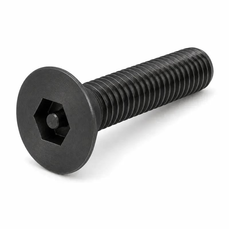 5/16-18 X 1" Flat Head Cap Screws Tamper Resistant Pin-In Socket Drive Alloy Steel (100 / Pkg.) Instant Buy