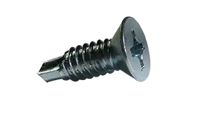 Hot Deal 6-20 X 5/8" Self-Drilling Screws Flat Head Phillips Drive Point Type 2 Steel Zinc Plated (2000/Pkg.)