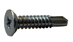 8-18 X 3/4" Self-Drilling Screws Flat Undercut Head Phillips Drive Point Type 2 410 Stainless Steel (5000/Pkg.) Limited Offer