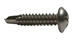 Discount 10-16 X 1-1/4" Self-Drilling Screws Modified Truss Head Phillips Drive Point Type 2 18/8 Stainless Steel (2000/Pkg.)