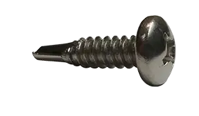 Popular 6-20 X 1-1/4" Self-Drilling Screws Pan Head Phillips Drive Point Type 2 410 Stainless Steel (4500/Pkg.)