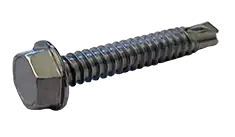 6-20 X 1" Self-Drilling Screws Hex Washer Head Point Type 2 410 Stainless Steel (5000/Pkg.) Shop Now