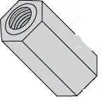 Hassle-Free Returns 3/16" AF X 4-40 X 1-3/4" Hex Female-Female Standoffs Aluminum (1000 / Pkg.)