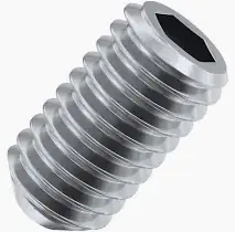 Free Returns 3/8-16 X 7/8" Cup Point Socket Set Screws 18/8 Stainless Steel (100 / Pkg.)
