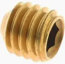Trending 3/8-16 X 1" Cup Point Socket Set Screws Brass (100 / Pkg.)