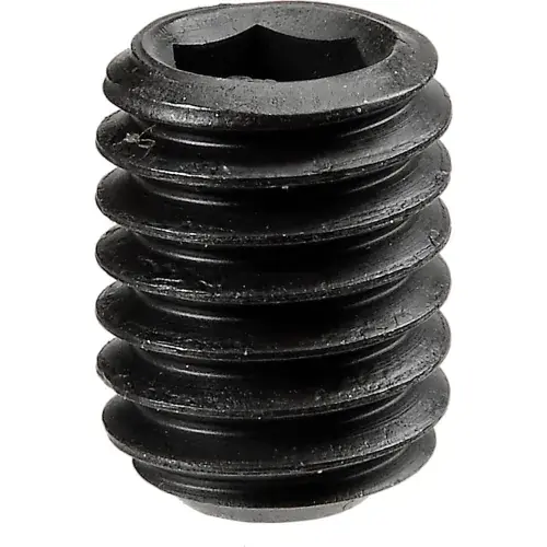 10-32 X 5/16" Cup Point Nylon Patch Socket Set Screws Alloy Steel Black Oxide Fine Thread (100 / Pkg.) Luxury