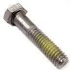 [10 PKG] Hex Head Cap Screws with Patch Stainless Steel 3/8-16 X 2-1/2 Best Price