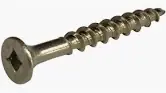 Don't Miss Out 10 X 3-1/2" Wood Screws Square Drive Flat Head 18/8 Stainless Steel (200 / Pkg.)