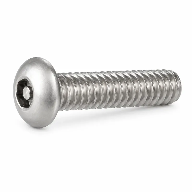 1/4-20 X 1/2" Tamper Resistant Button Head Cap Screws Pin-In Socket Drive 18/8 Stainless Steel (100 / Pkg.) Don't Miss Out