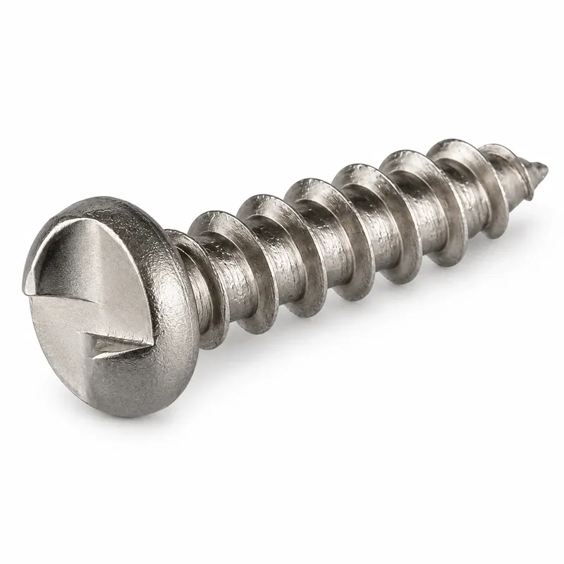 12 X 1" Tamper Resistant Sheet Metal Screws Round Head One Way Drive 18/8 Stainless Steel (100 / Pkg.) Popular