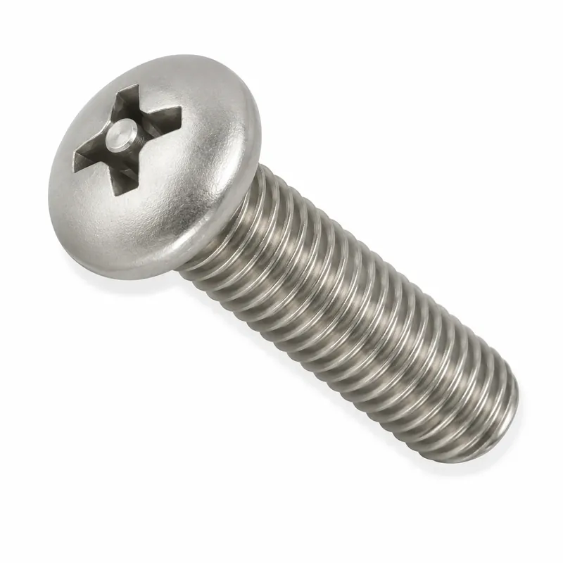 10-32 X 1-1/4" Tamper Resistant Machine Screws Pan Head Pin-In Phillips Drive 18/8 Stainless Steel (100 / Pkg.) Get Yours
