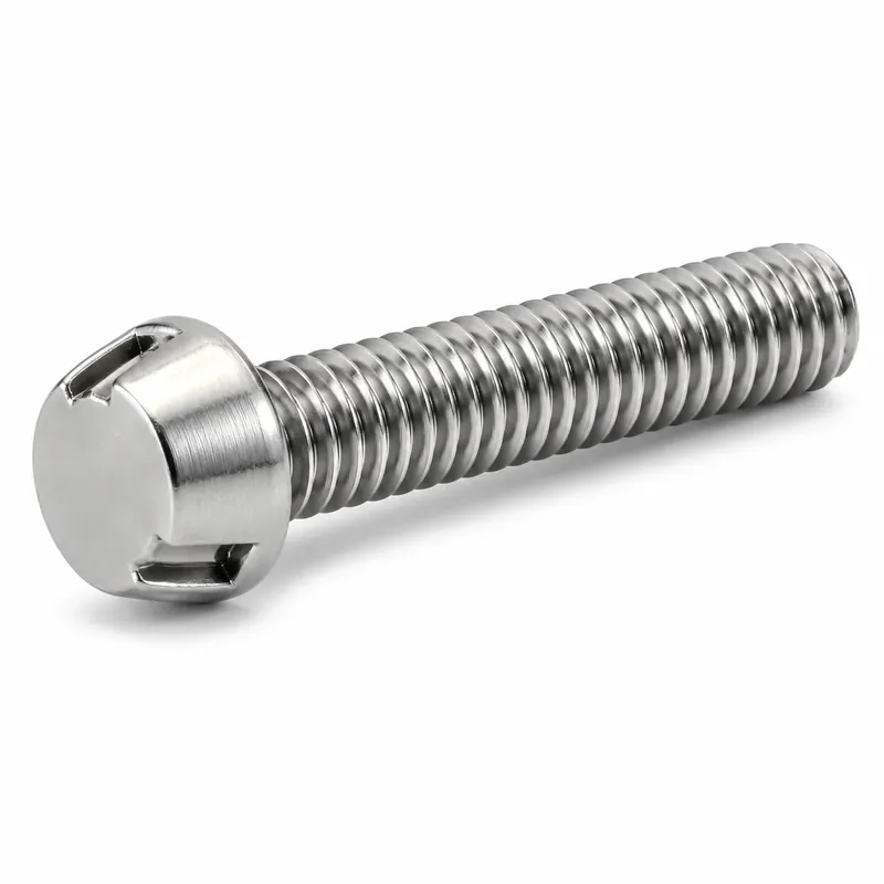 10-32 X 1" Tamper Resistant Machine Screws Tri-Groove Drive Steel Zinc Plated (100 / Pkg.) Fresh Stock