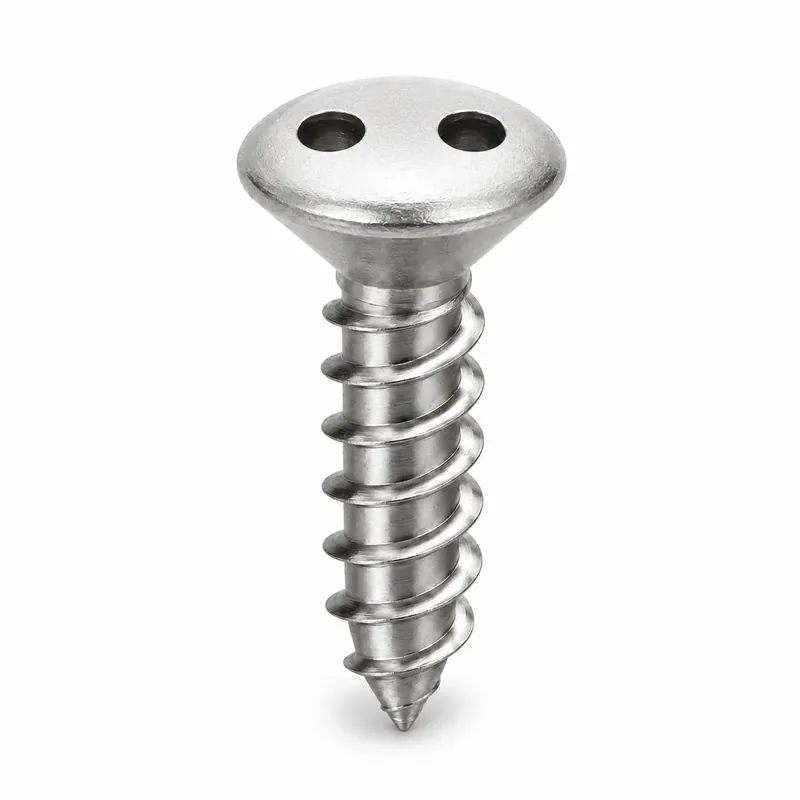 14 X 1-1/4" Tamper Resistant Sheet Metal Screws Oval Head Spanner Drive 18/8 Stainless Steel (100 / Pkg.) Cheap